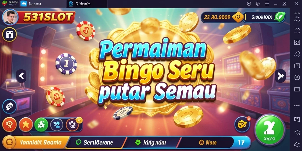 Tampilan menarik saat bermain Bingo di 531SLOT.
