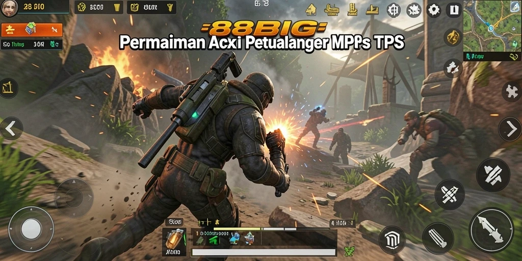 Screenshot dari gameplay menegangkan di 88BIG.