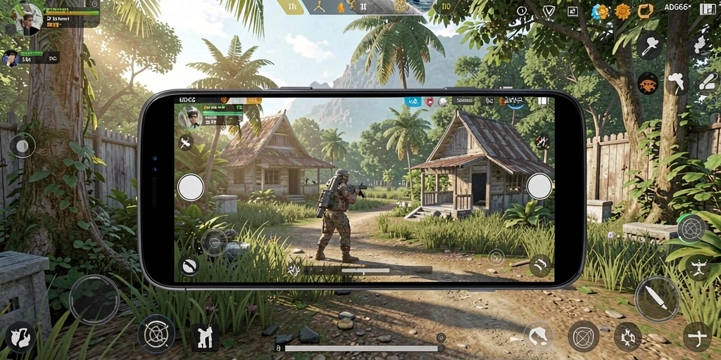 Screenshot ADG62 menampilkan gameplay simulasi kehidupan yang dinamis.