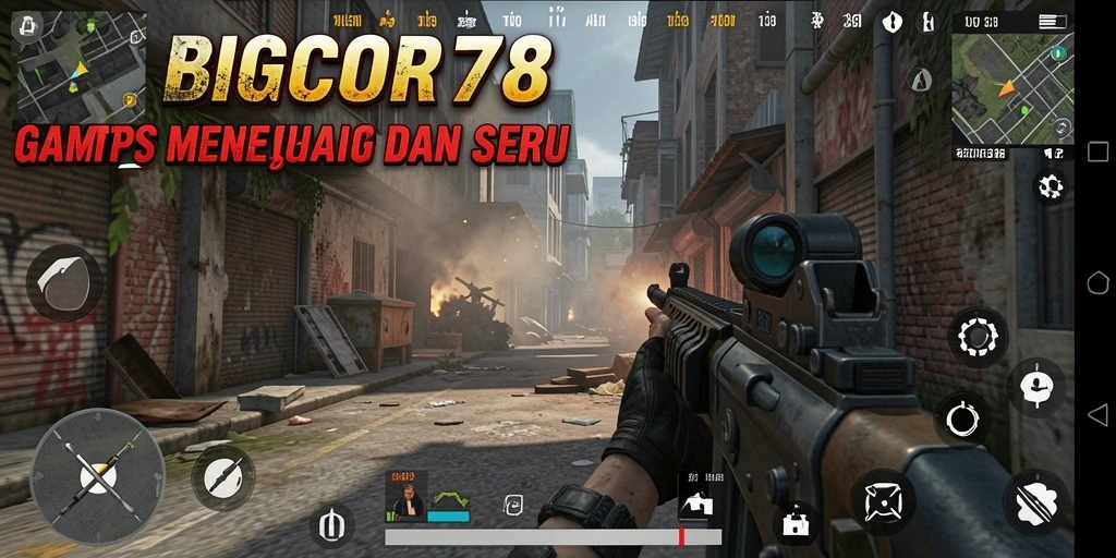 Screenshot gameplay TPS BIGCOR78 yang penuh aksi dan strategi.