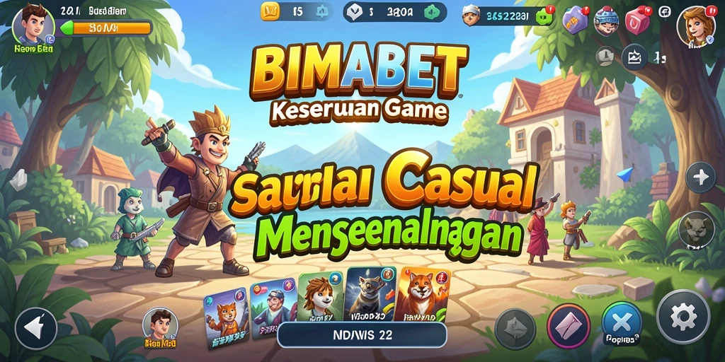 Tangkapan layar gameplay <strong>BIMABET</strong> menunjukkan keseruan bermain Casual.