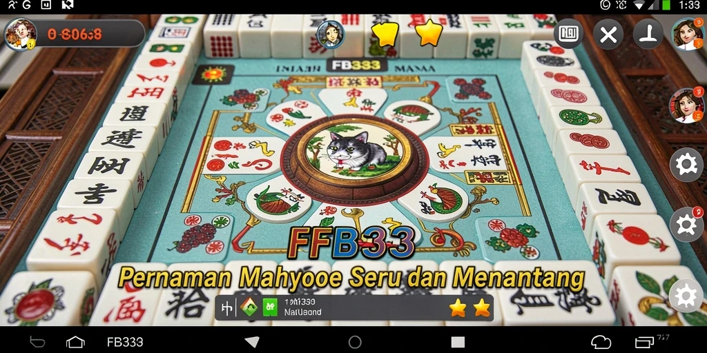 Screenshot gameplay FB333 menampilkan suasana Mahjong yang intens dan mengasyikkan.