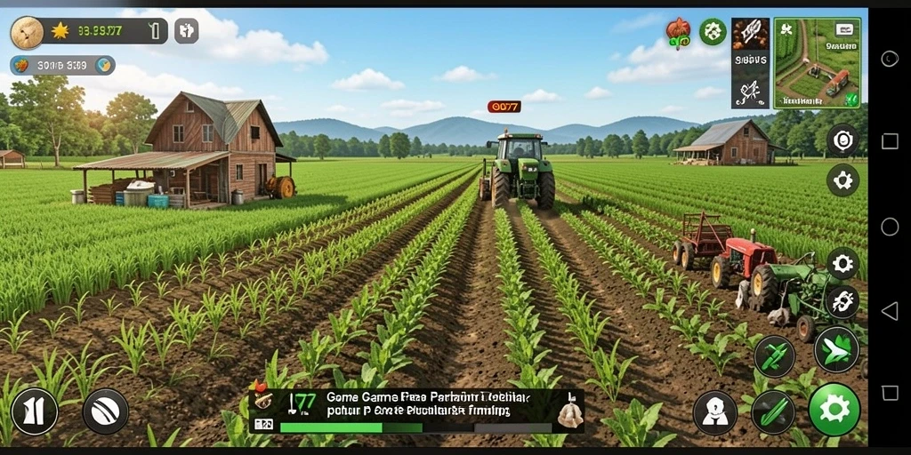 Menampilkan gameplay interaktif dalam dunia pertanian yang menakjubkan.