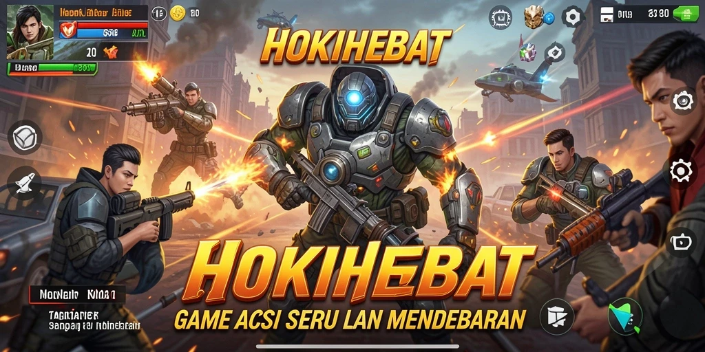 Gameplay mendebarkan di HOKIHEBAT dengan aksi seru.