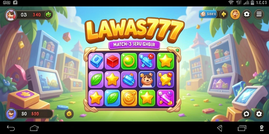 Tampilan yang menarik dari gameplay LAWAS777 yang penuh warna.
