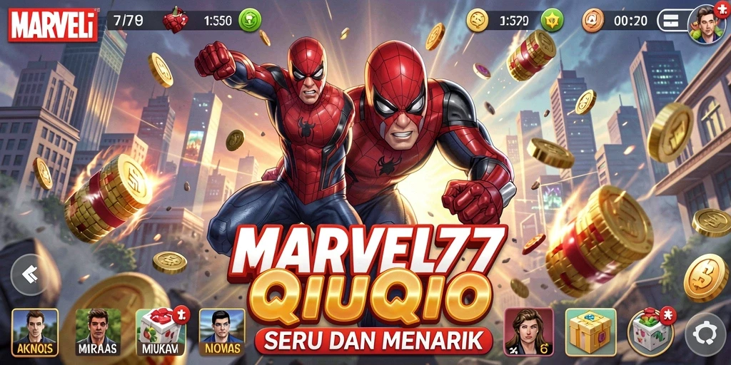Tampilan gameplay QiuQiu yang seru dan interaktif.