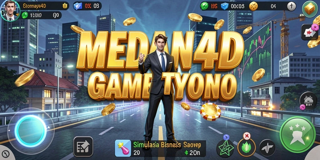 Tangkapan layar MEDAN4D menunjukkan gameplay Tycoon yang menarik dan seru.