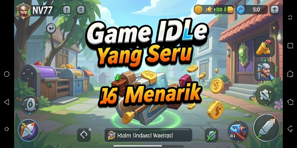 Screenshot gameplay NV77 menampilkan aksi Idle yang mengasyikkan.
