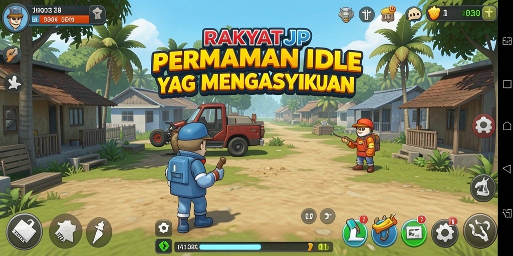 Tampilan gameplay RAKYATJP yang menarik dan mudah dipahami.