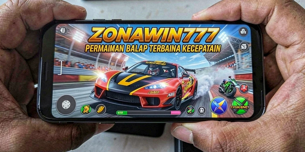 Tangkapan layar gameplay balap ZONAWIN777 yang menegangkan dan menarik.